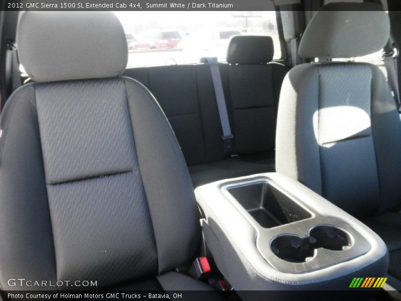Summit White / Dark Titanium 2012 GMC Sierra 1500 SL Extended Cab 4x4