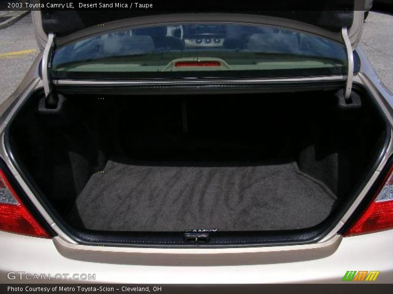 Desert Sand Mica / Taupe 2003 Toyota Camry LE