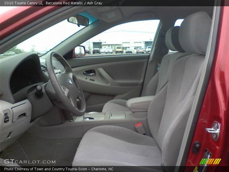 Barcelona Red Metallic / Ash Gray 2010 Toyota Camry LE