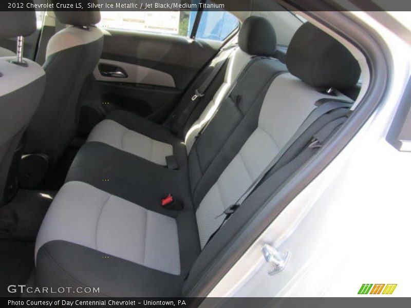 Silver Ice Metallic / Jet Black/Medium Titanium 2012 Chevrolet Cruze LS