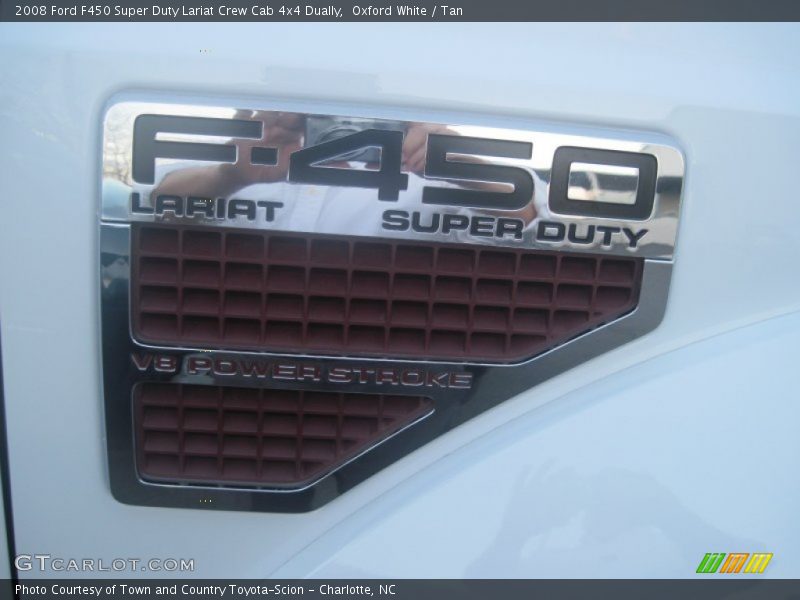  2008 F450 Super Duty Lariat Crew Cab 4x4 Dually Logo