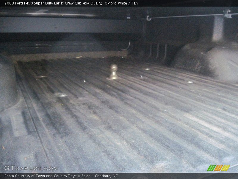Oxford White / Tan 2008 Ford F450 Super Duty Lariat Crew Cab 4x4 Dually