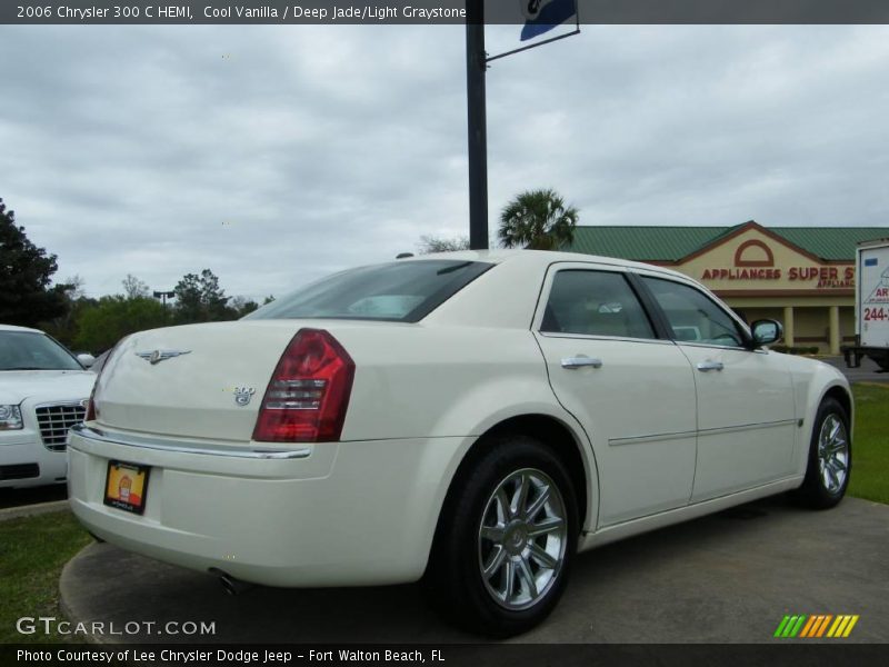 Cool Vanilla / Deep Jade/Light Graystone 2006 Chrysler 300 C HEMI
