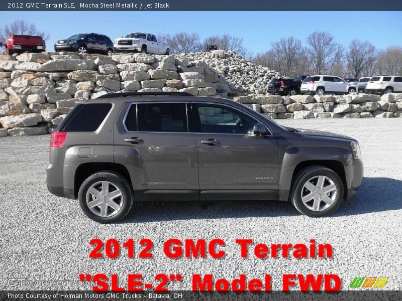Mocha Steel Metallic / Jet Black 2012 GMC Terrain SLE