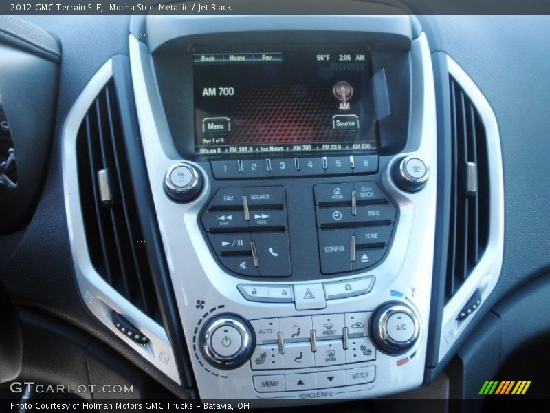 Mocha Steel Metallic / Jet Black 2012 GMC Terrain SLE