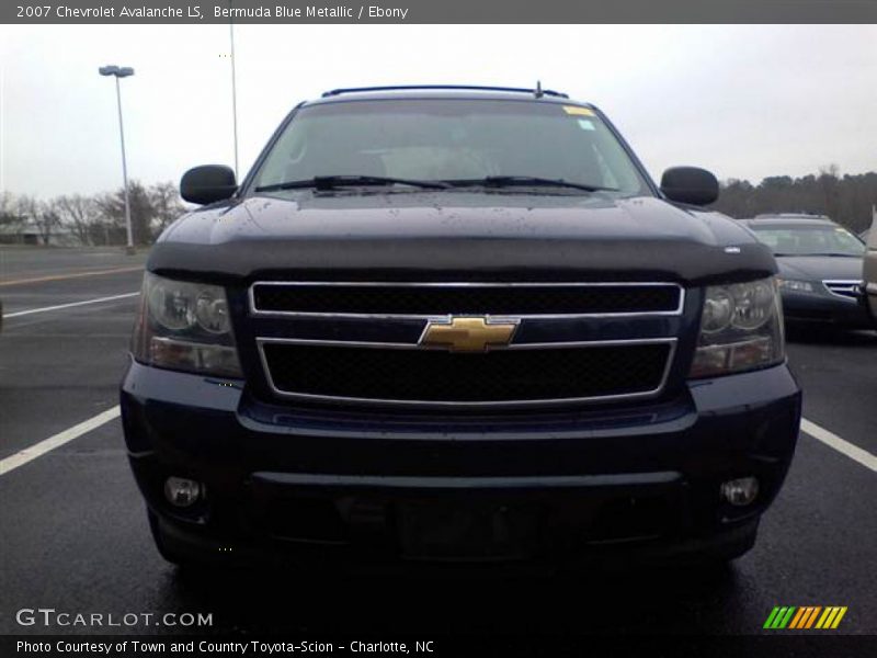 Bermuda Blue Metallic / Ebony 2007 Chevrolet Avalanche LS