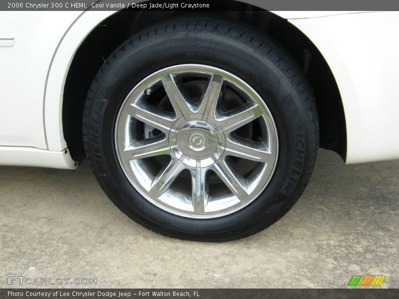 Cool Vanilla / Deep Jade/Light Graystone 2006 Chrysler 300 C HEMI