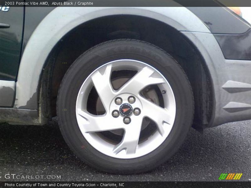 Abyss Black / Graphite 2003 Pontiac Vibe AWD