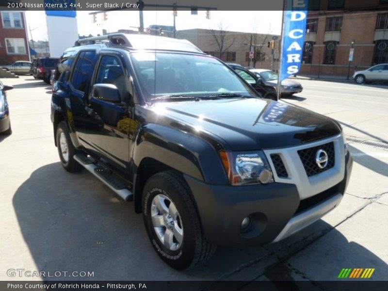 Super Black / Gray 2010 Nissan Xterra S 4x4