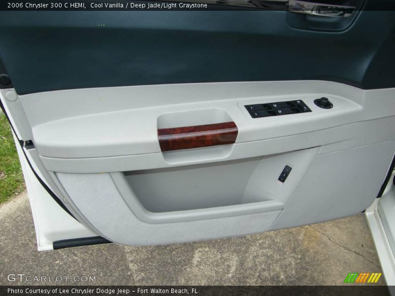 Cool Vanilla / Deep Jade/Light Graystone 2006 Chrysler 300 C HEMI