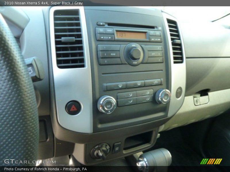 Super Black / Gray 2010 Nissan Xterra S 4x4