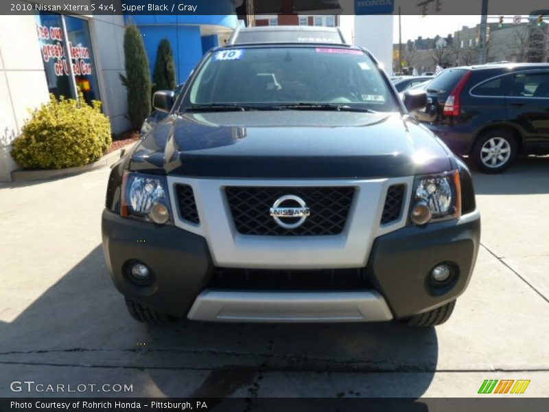 Super Black / Gray 2010 Nissan Xterra S 4x4