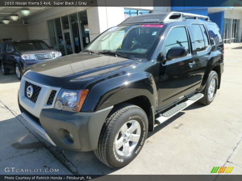 Super Black / Gray 2010 Nissan Xterra S 4x4