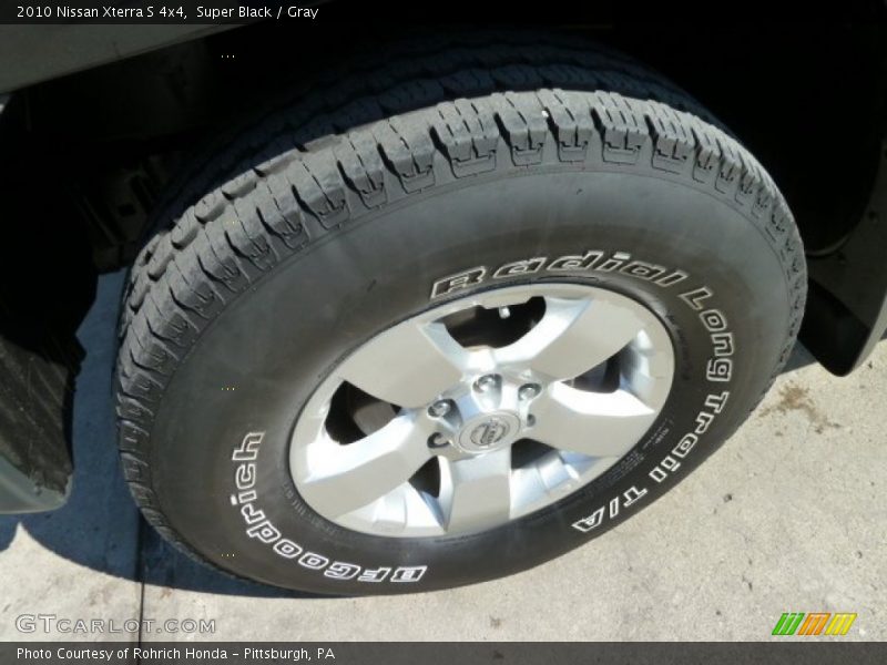Super Black / Gray 2010 Nissan Xterra S 4x4