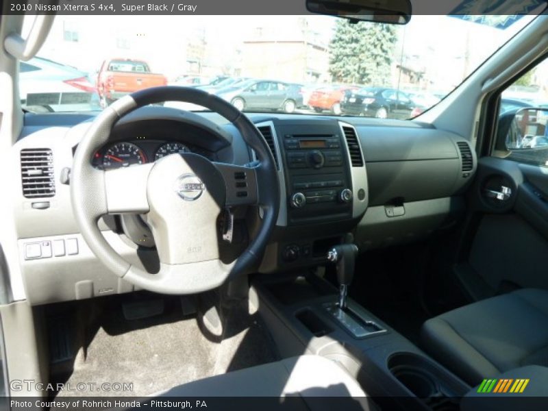 Super Black / Gray 2010 Nissan Xterra S 4x4