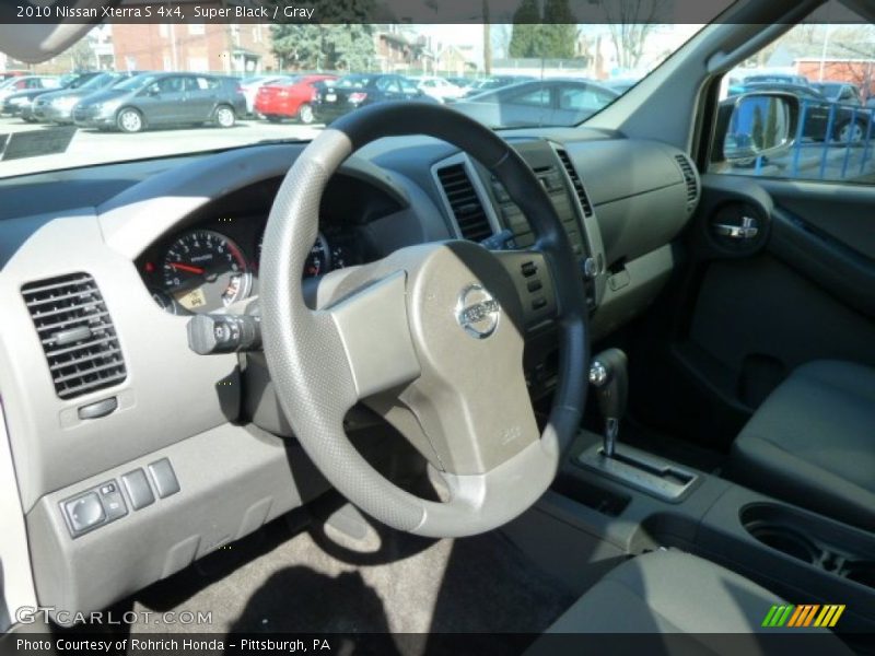 Super Black / Gray 2010 Nissan Xterra S 4x4