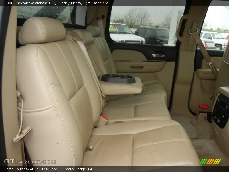 Black / Ebony/Light Cashmere 2008 Chevrolet Avalanche LTZ