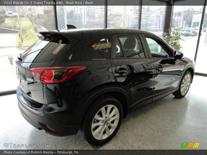 Black Mica / Black 2013 Mazda CX-5 Grand Touring AWD