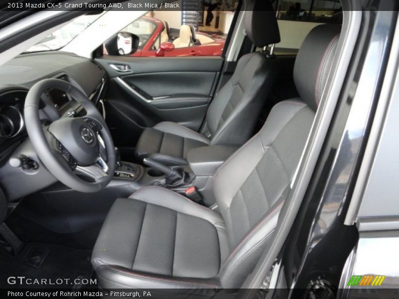  2013 CX-5 Grand Touring AWD Black Interior