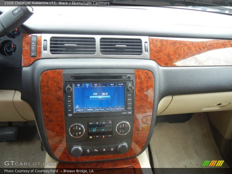 Black / Ebony/Light Cashmere 2008 Chevrolet Avalanche LTZ