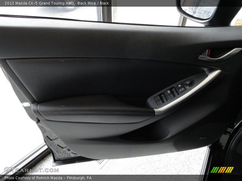 Black Mica / Black 2013 Mazda CX-5 Grand Touring AWD