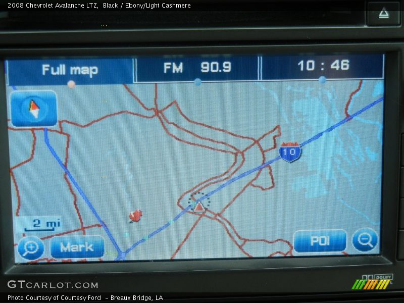 Black / Ebony/Light Cashmere 2008 Chevrolet Avalanche LTZ