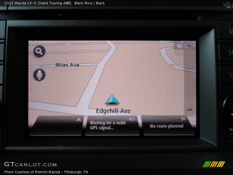 Navigation of 2013 CX-5 Grand Touring AWD