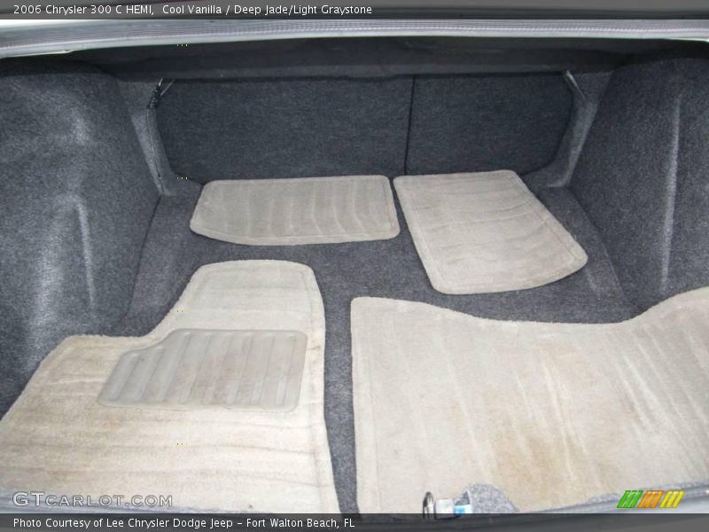 Cool Vanilla / Deep Jade/Light Graystone 2006 Chrysler 300 C HEMI