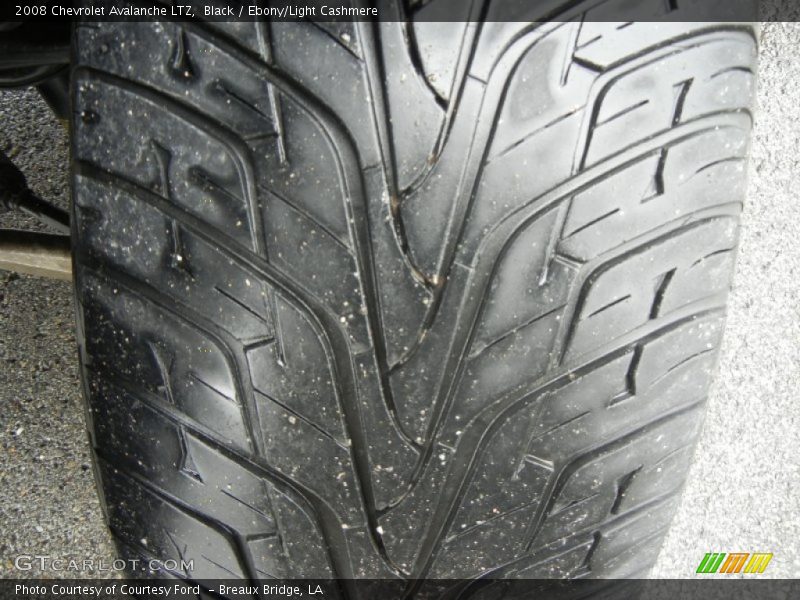Black / Ebony/Light Cashmere 2008 Chevrolet Avalanche LTZ