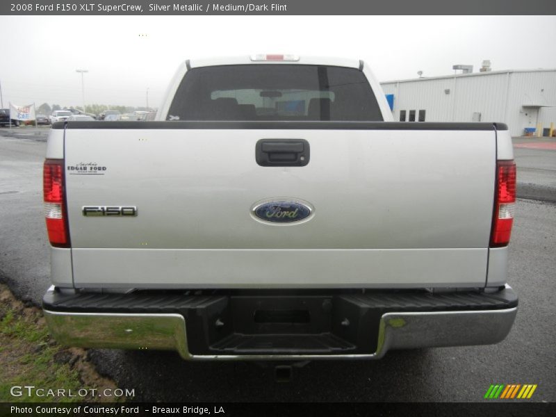 Silver Metallic / Medium/Dark Flint 2008 Ford F150 XLT SuperCrew