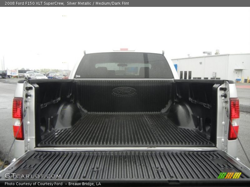 Silver Metallic / Medium/Dark Flint 2008 Ford F150 XLT SuperCrew