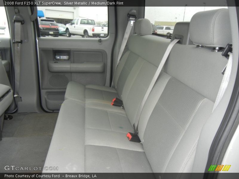 Silver Metallic / Medium/Dark Flint 2008 Ford F150 XLT SuperCrew