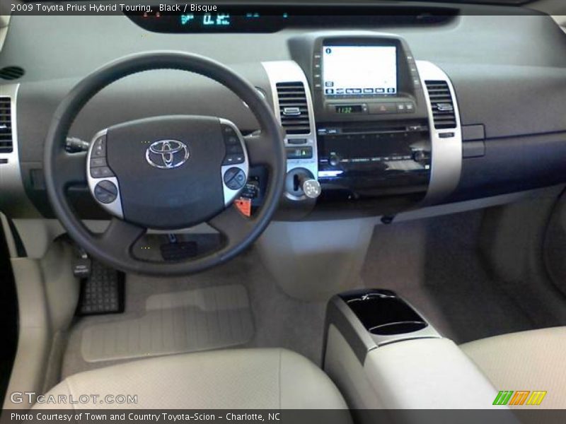Black / Bisque 2009 Toyota Prius Hybrid Touring