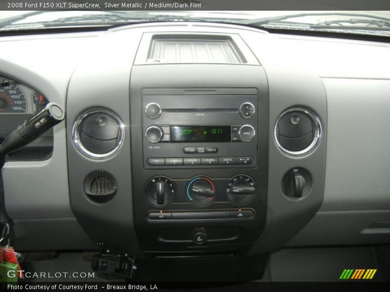 Silver Metallic / Medium/Dark Flint 2008 Ford F150 XLT SuperCrew