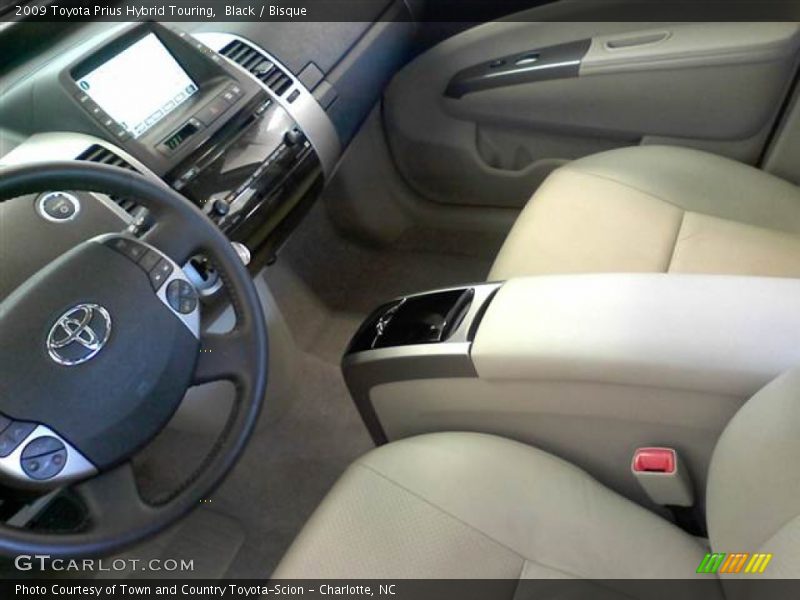 Black / Bisque 2009 Toyota Prius Hybrid Touring