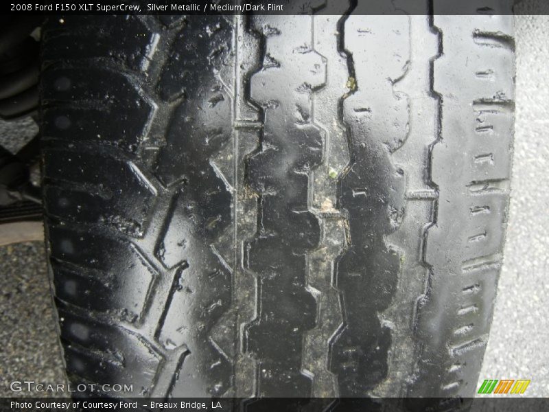 Silver Metallic / Medium/Dark Flint 2008 Ford F150 XLT SuperCrew