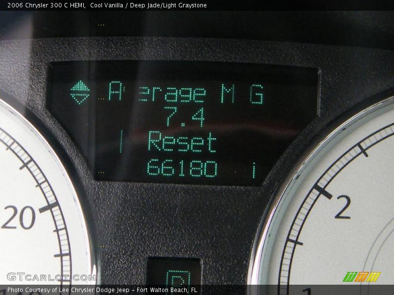 Cool Vanilla / Deep Jade/Light Graystone 2006 Chrysler 300 C HEMI
