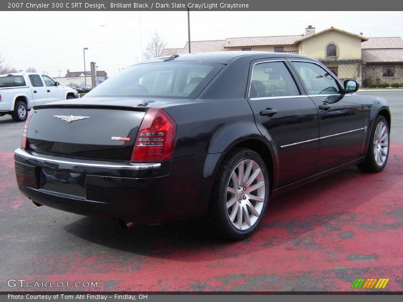 Brilliant Black / Dark Slate Gray/Light Graystone 2007 Chrysler 300 C SRT Design