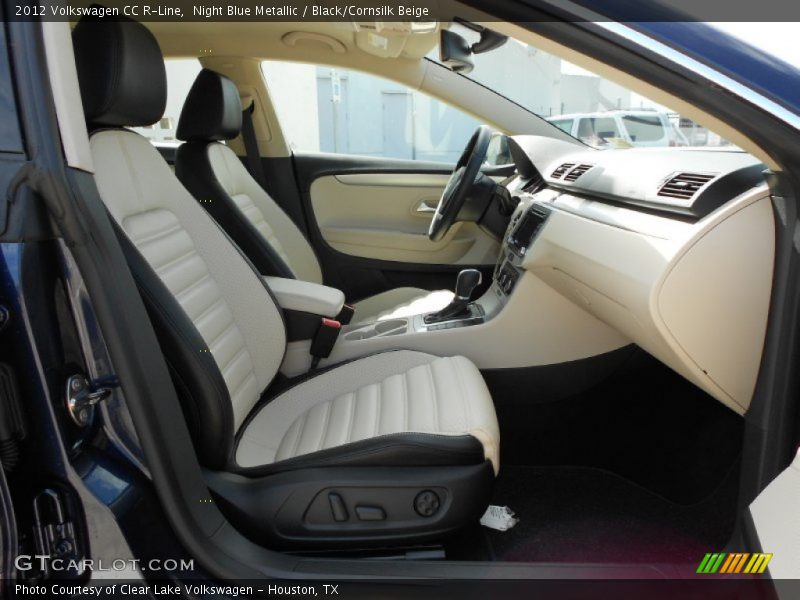  2012 CC R-Line Black/Cornsilk Beige Interior
