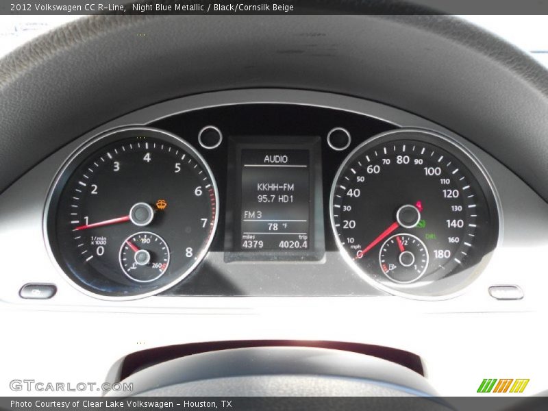  2012 CC R-Line R-Line Gauges