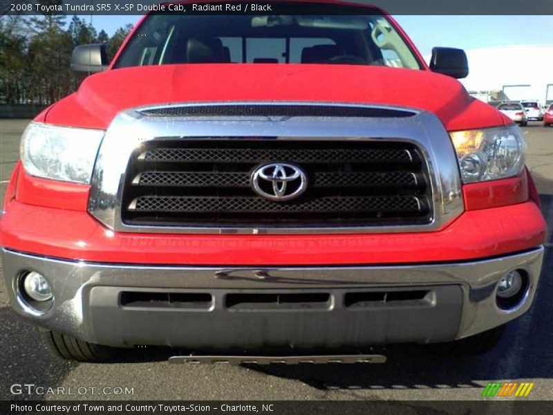 Radiant Red / Black 2008 Toyota Tundra SR5 X-SP Double Cab