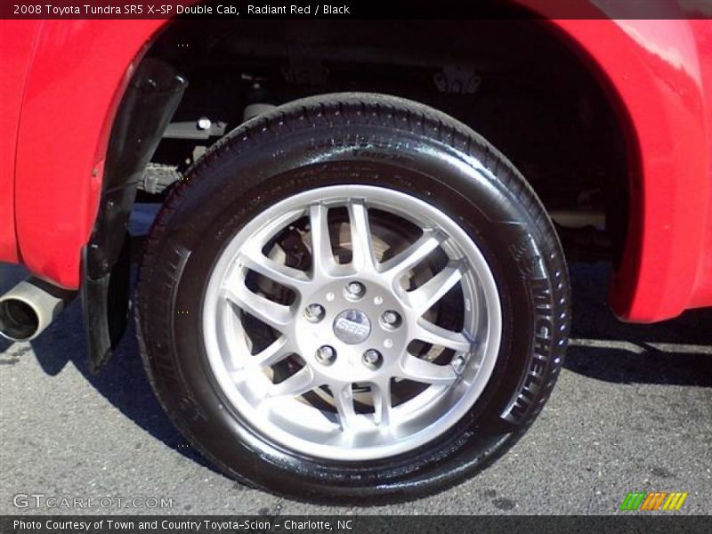 Radiant Red / Black 2008 Toyota Tundra SR5 X-SP Double Cab
