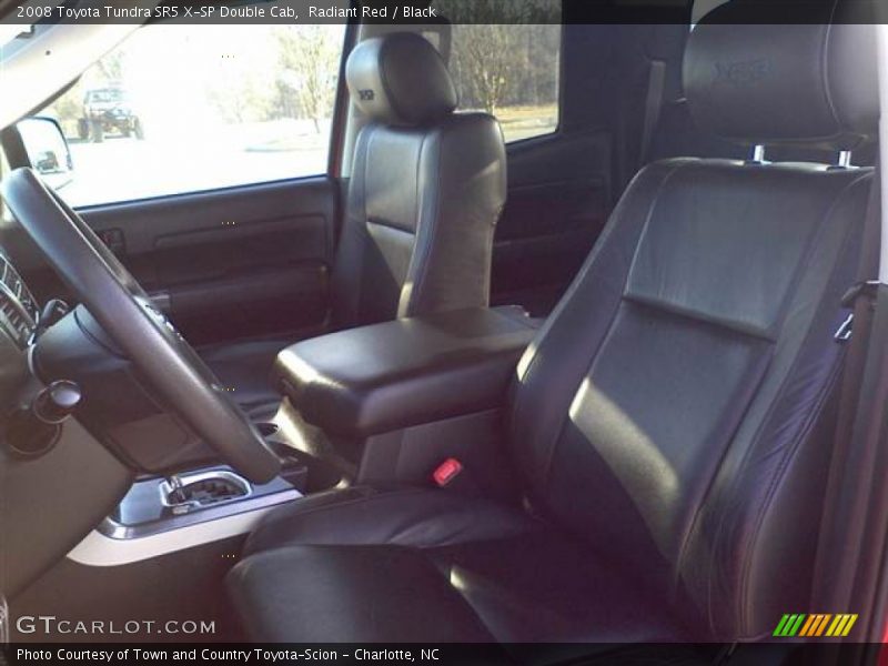 Radiant Red / Black 2008 Toyota Tundra SR5 X-SP Double Cab