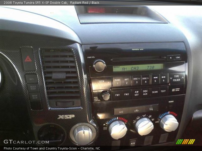 Radiant Red / Black 2008 Toyota Tundra SR5 X-SP Double Cab