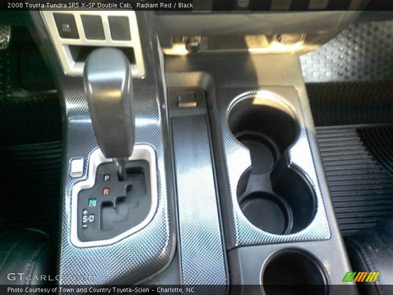 Radiant Red / Black 2008 Toyota Tundra SR5 X-SP Double Cab