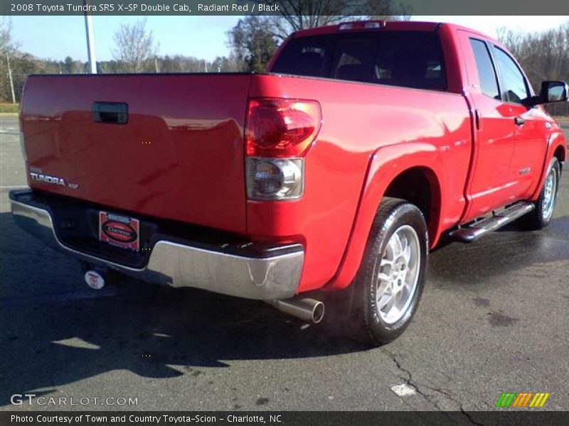 Radiant Red / Black 2008 Toyota Tundra SR5 X-SP Double Cab