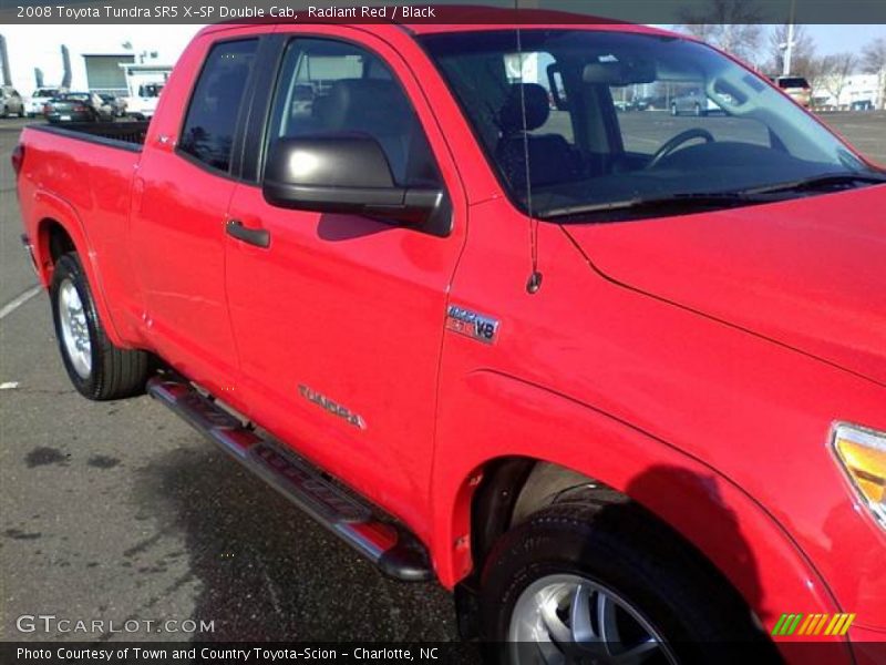 Radiant Red / Black 2008 Toyota Tundra SR5 X-SP Double Cab