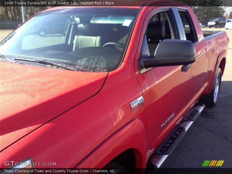 Radiant Red / Black 2008 Toyota Tundra SR5 X-SP Double Cab