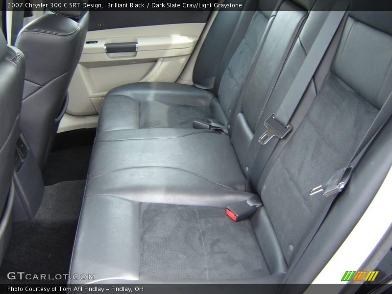 Brilliant Black / Dark Slate Gray/Light Graystone 2007 Chrysler 300 C SRT Design