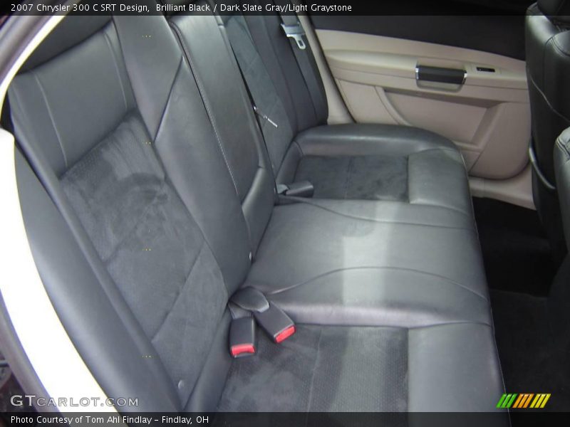 Brilliant Black / Dark Slate Gray/Light Graystone 2007 Chrysler 300 C SRT Design